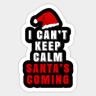 Santa Claus Christmas gift Sticker